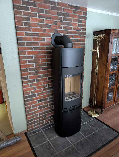 Contura 990 Style med godt innblikk til flammene